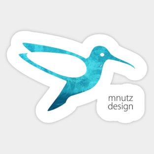 Kolibri Logo mnutzDesign - Bahamas Sticker